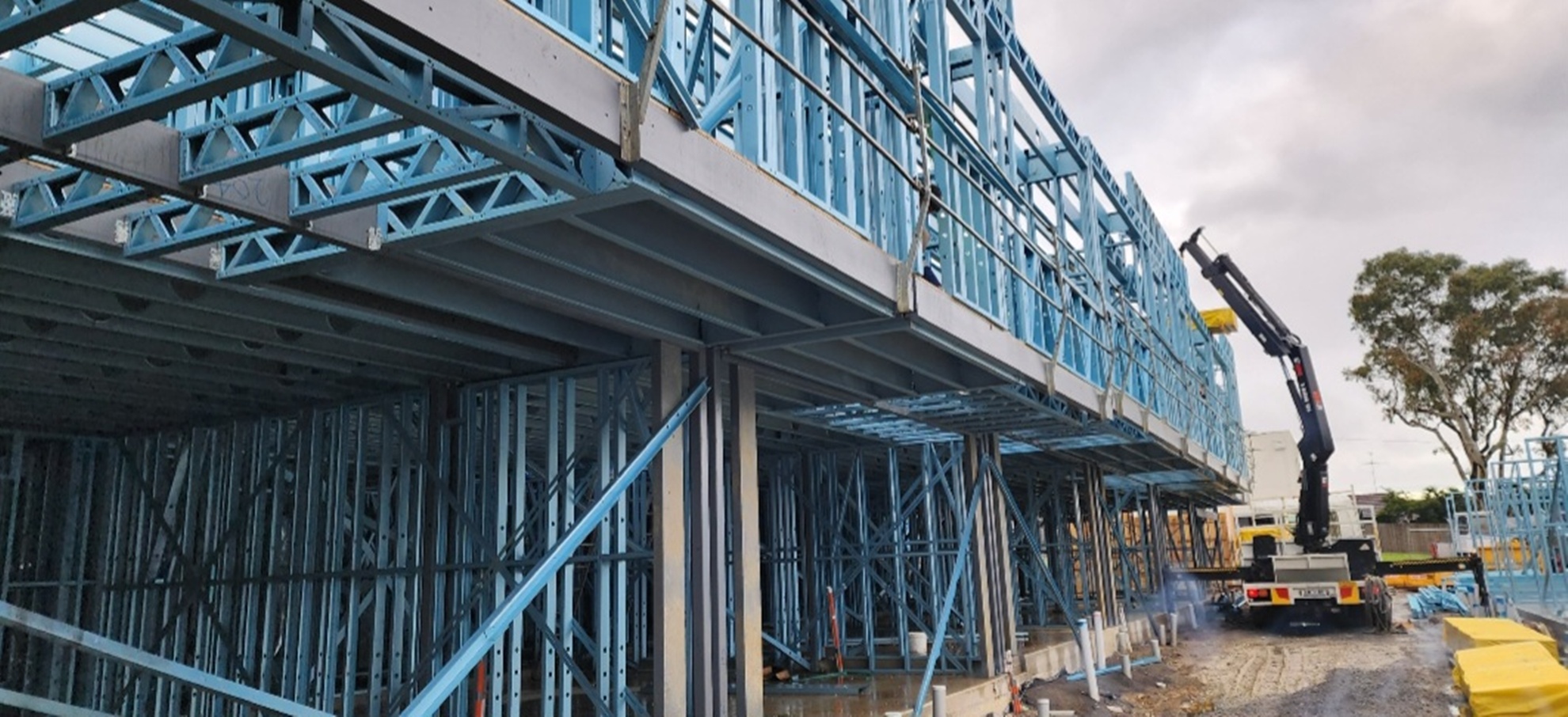 Residential steel fabrication